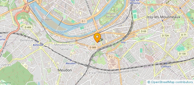 localisation de l'entreprise MADAME FRANCOISE CHOURAQUI à ISSY-LES-MOULINEAUX