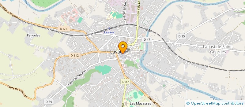 localisation de l'entreprise MADAME FRANCOISE CLAUSTRE à GIROUSSENS