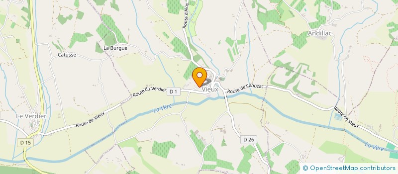 localisation de l'entreprise MADAME FRANCOISE CLOCHE à CAHUZAC-SUR-VERE