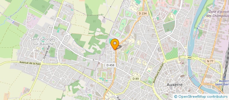 localisation de l'entreprise MADAME FRANCOISE COLENO à AUXERRE