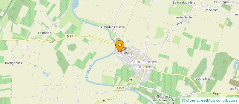 localisation de l'entreprise MADAME FRANCOISE-COLETTE OBLIGIS à DOUE-EN-ANJOU