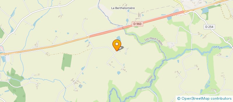 localisation de l'entreprise MADAME FRANCOISE COLINEAU  CORON