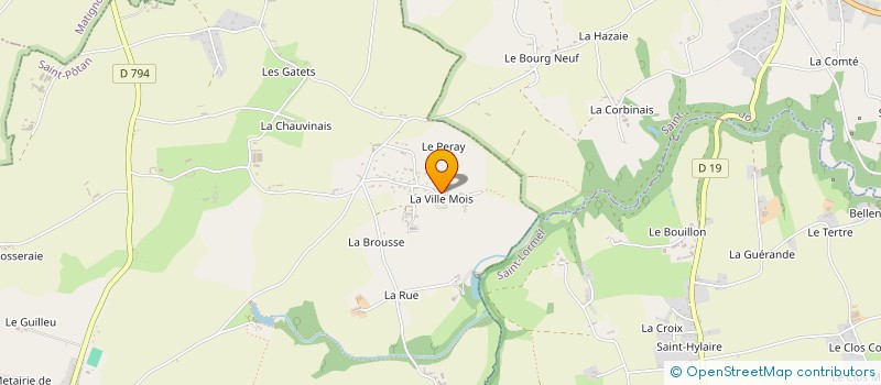 localisation de l'entreprise MADAME FRANCOISE COLLET à SAINT-POTAN