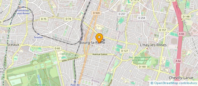 localisation de l'entreprise MADAME FRANCOISE COLONNA DE GIOVELLINA à BOURG-LA-REINE