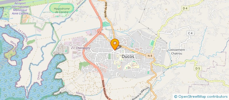 localisation de l'entreprise MADAME FRANCOISE COLONNETTE  DUCOS