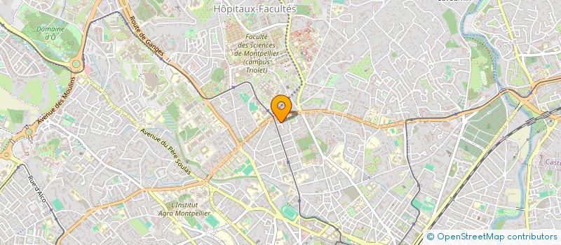 localisation de l'entreprise MADAME FRANCOISE COMBES à MONTPELLIER