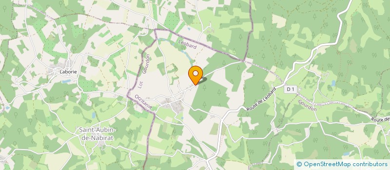 localisation de l'entreprise MADAME FRANCOISE COMBETTES  LEOBARD