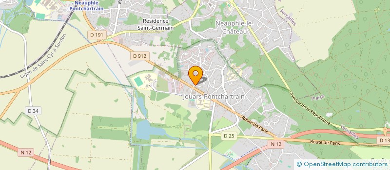 localisation de l'entreprise MADAME FRANCOISE COMPAN  JOUARS-PONTCHARTRAIN