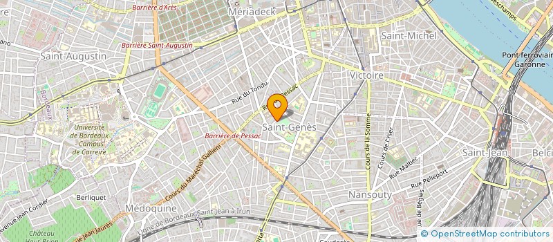 localisation de l'entreprise MADAME FRANCOISE CONTE à BORDEAUX