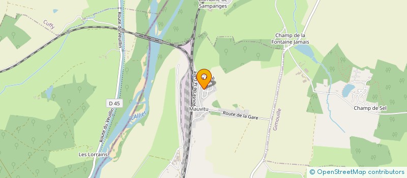 localisation de l'entreprise MADAME FRANCOISE CORBIER  LE GUE-DE-VELLUIRE