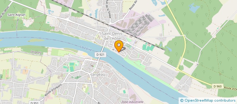 localisation de l'entreprise MADAME FRANCOISE CORMY à SAINT-DENIS-DE-L'HOTEL