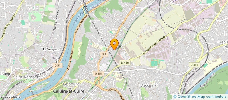 localisation de l'entreprise MADAME FRANCOISE CORNEMILLOT à CALUIRE-ET-CUIRE