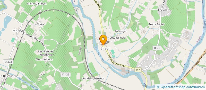 localisation de l'entreprise MADAME FRANCOISE CORNETTE à SIREUIL
