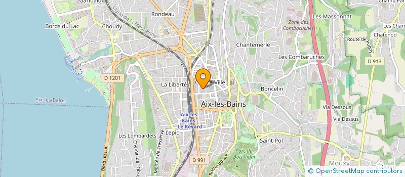 localisation de l'entreprise MADAME FRANCOISE CORNWELL à AIX-LES-BAINS