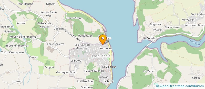 localisation de l'entreprise MADAME FRANCOISE CORRE  LOCQUENOLE