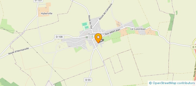 localisation de l'entreprise MADAME FRANCOISE CORUBLE  AUPPEGARD