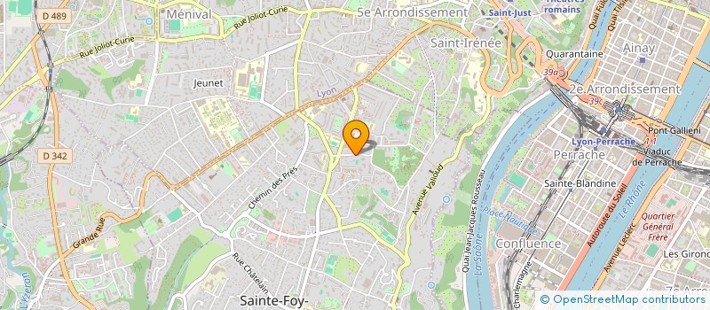 localisation de l'entreprise MADAME FRANCOISE COSTE à SAINTE-FOY-LES-LYON