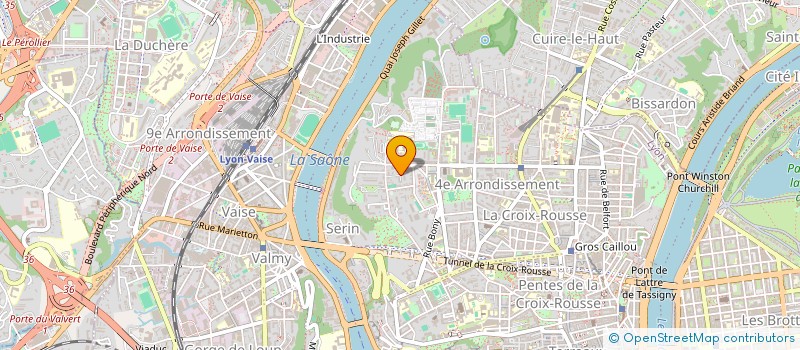 localisation de l'entreprise MADAME FRANCOISE COUDERT  LYON