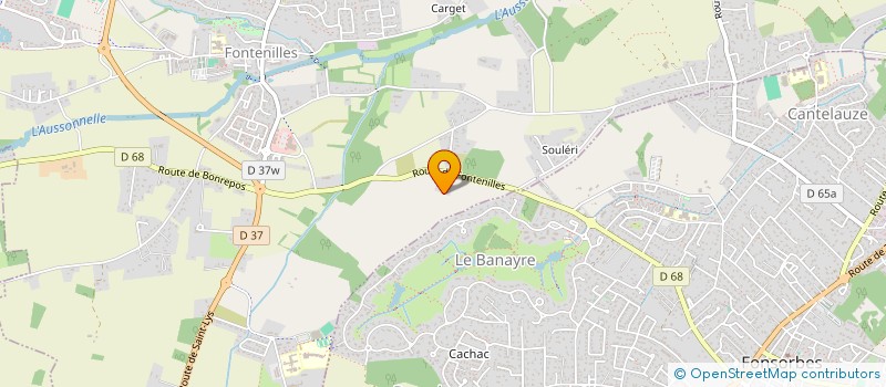 localisation de l'entreprise MADAME FRANCOISE COURREGE à FONTENILLES