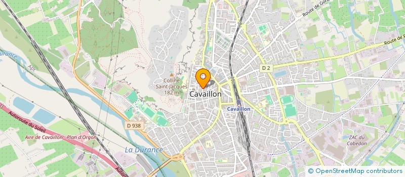 localisation de l'entreprise MADAME FRANCOISE COUSTON  CAVAILLON