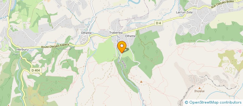 localisation de l'entreprise MADAME FRANCOISE COUTAREL  ASCAIN