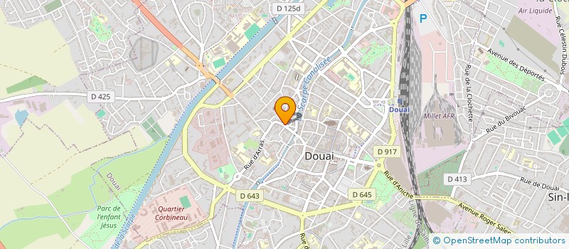 localisation de l'entreprise MADAME FRANCOISE CREPIN à DOUAI