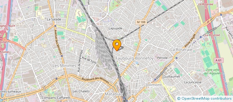 localisation de l'entreprise MADAME FRANCOISE CROCHET à TOULOUSE