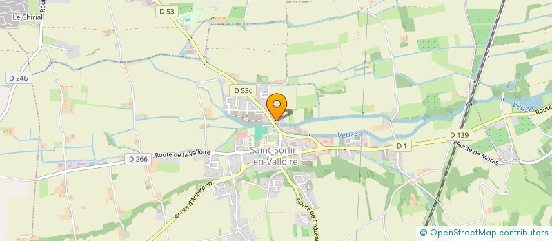 localisation de l'entreprise MADAME FRANCOISE CROZIER  SAINT-SORLIN-EN-VALLOIRE