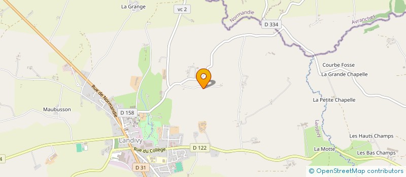 localisation de l'entreprise MADAME FRANCOISE CRUCHET  DESERTINES