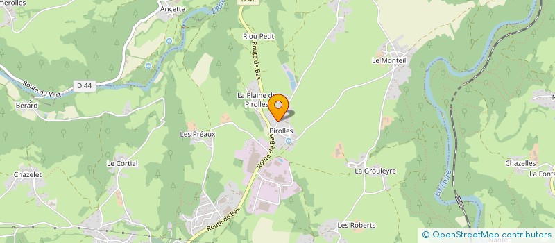 localisation de l'entreprise MADAME FRANCOISE DAMICO à BEAUZAC