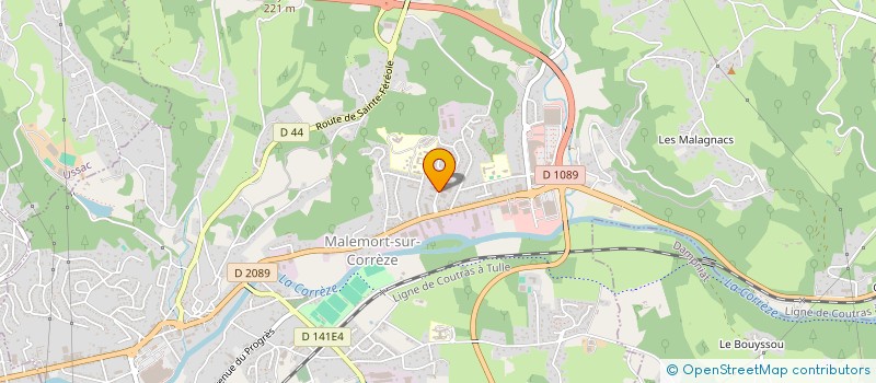 localisation de l'entreprise MADAME FRANCOISE DANCY  MALEMORT