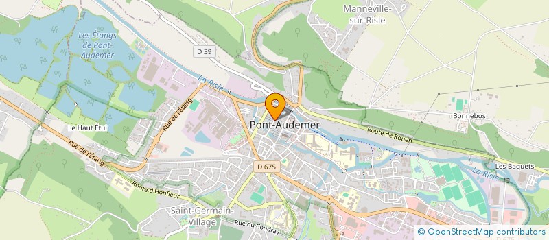 localisation de l'entreprise MADAME FRANCOISE DANJOU à PONT-AUDEMER