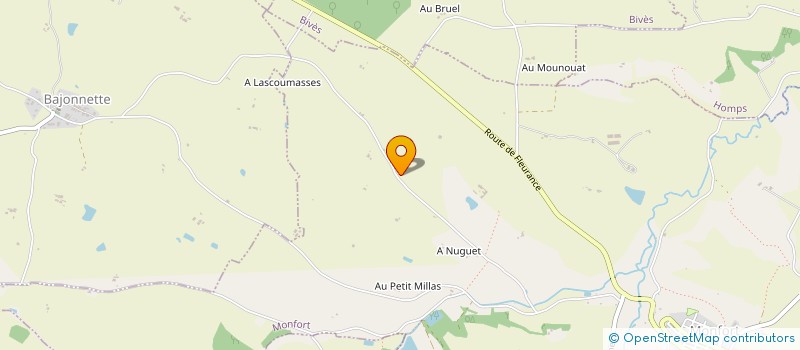 localisation de l'entreprise MADAME FRANCOISE DANT  SAINT-ANTONIN