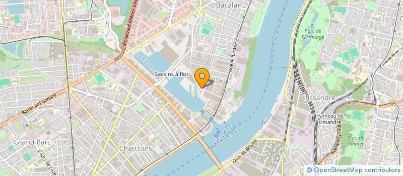 localisation de l'entreprise MADAME FRANCOISE DANTONY à BORDEAUX