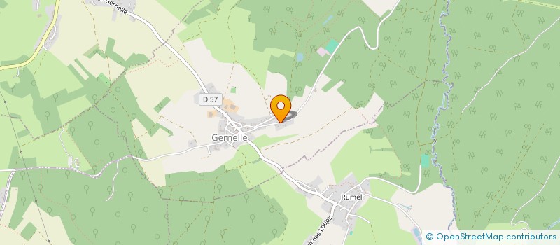 localisation de l'entreprise MADAME FRANCOISE DAROUX  GERNELLE