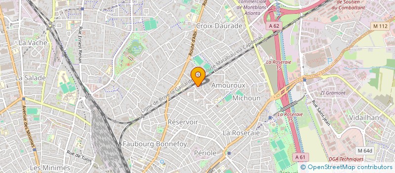 localisation de l'entreprise MADAME FRANCOISE DARTIGUES à TOULOUSE