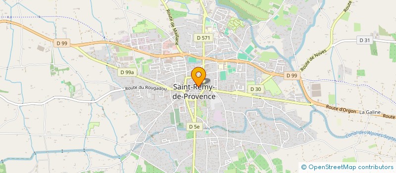 localisation de l'entreprise MADAME FRANCOISE DAUDU  SAINT-REMY-DE-PROVENCE