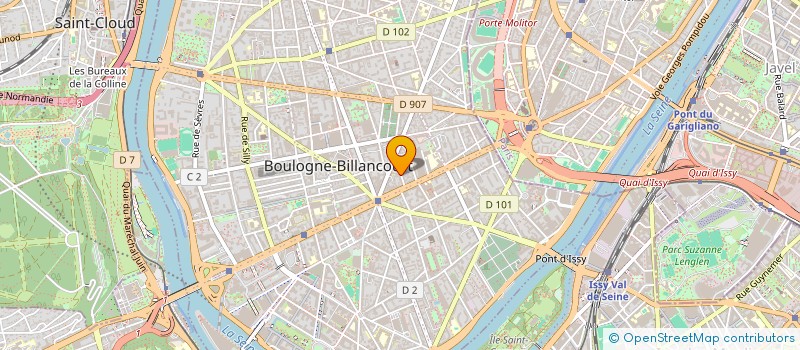 localisation de l'entreprise MADAME FRANCOISE DAUNAY à BOULOGNE-BILLANCOURT