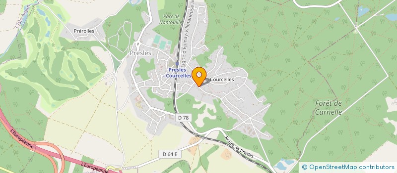 localisation de l'entreprise MADAME FRANCOISE DAUPHIN à PRESLES