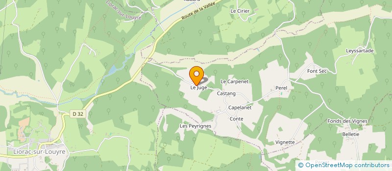 localisation de l'entreprise MADAME FRANCOISE DAUTHUILLE à SAINT-MARCEL-DU-PERIGORD