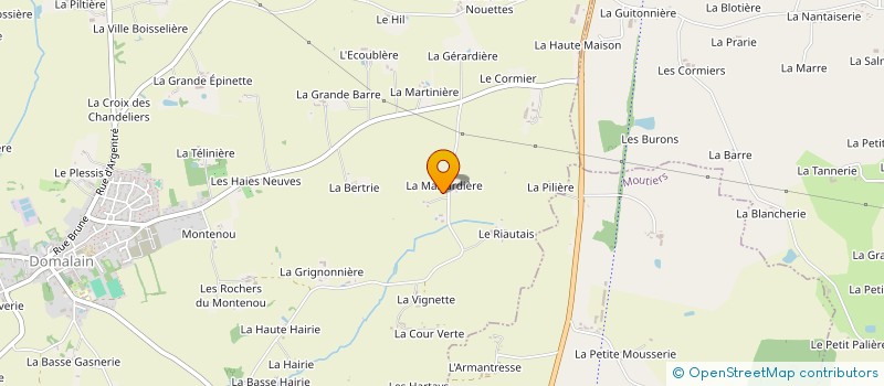 localisation de l'entreprise MADAME FRANCOISE DAUVIER  BAIS