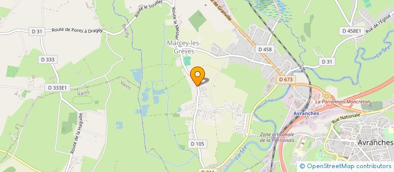 localisation de l'entreprise MADAME FRANCOISE DAVY  SAINT-BRICE