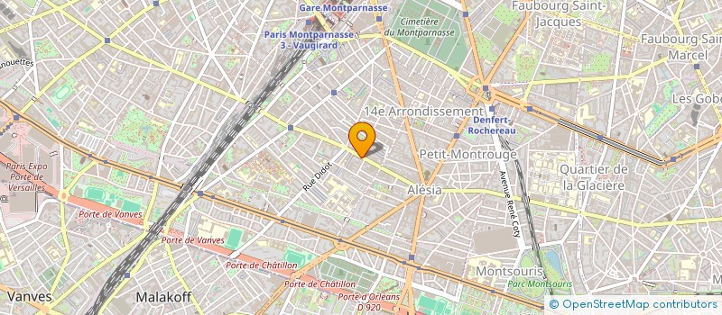 localisation de l'entreprise MADAME FRANCOISE DAYOT  PARIS