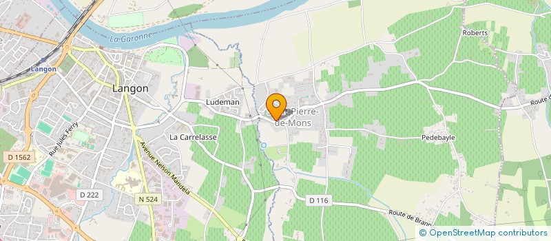 localisation de l'entreprise MADAME FRANCOISE DE BARITAULT  COIMERES