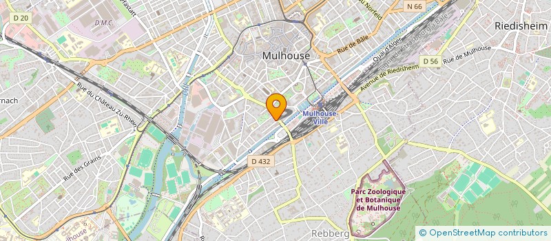 localisation de l'entreprise MADAME FRANCOISE DE HAYNIN à MULHOUSE