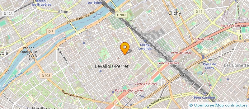 localisation de l'entreprise MADAME FRANCOISE DE OLIVEIRA à LEVALLOIS-PERRET