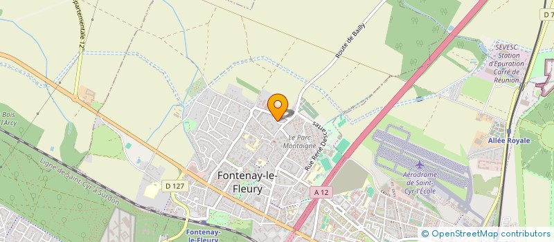 localisation de l'entreprise MADAME FRANCOISE DE ROCCO à FONTENAY-LE-FLEURY