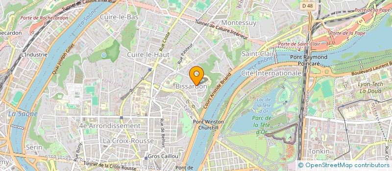 localisation de l'entreprise MADAME FRANCOISE DE STEFANIS à CALUIRE-ET-CUIRE