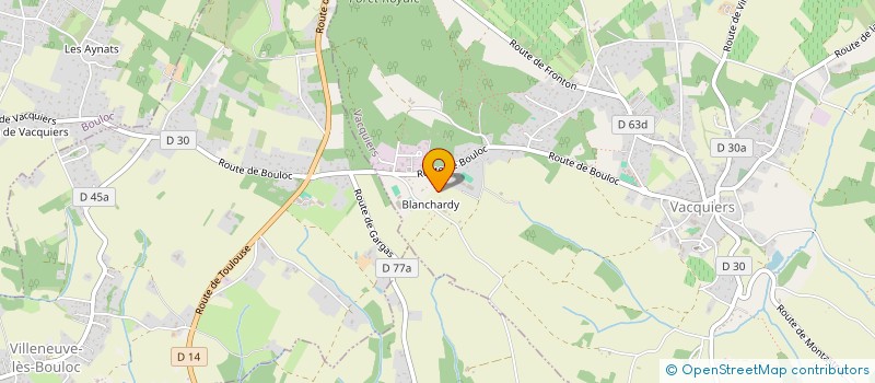 localisation de l'entreprise MADAME FRANCOISE DEFIS  VACQUIERS