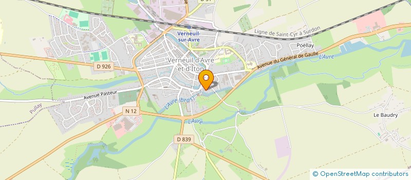 localisation de l'entreprise MADAME FRANCOISE DEFRANCHI à VERNEUIL D'AVRE ET D'ITON